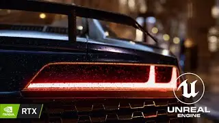 Audi R8 2021 - UE4 RTX Automotive rendering