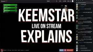 KEEMSTAR Explains Recent Josh A Drama (LIVE) On Stream