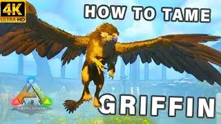 😍THE BEST WAY TO TAME A GRIFFIN🔥ARK CRYSTAL ISLES EP 4🦖