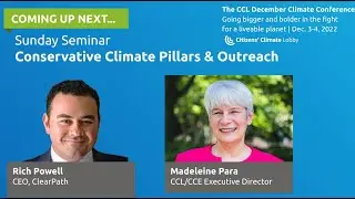 #CCL2022: Conservative Climate Action Pillars
