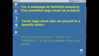 The Five Essential Tags that Must Be Present in Any HTML Document
