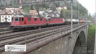 2013-05 [HD] Gotthard North Ramp and Göschenen - Goodbye Gotthardbahn - Mythos Gotthard!