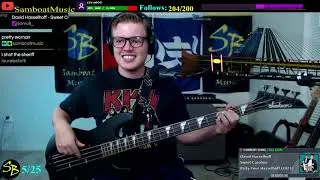 David Hasselhoff - Sweet Caroline (Rocksmith Bass Cover 100%)