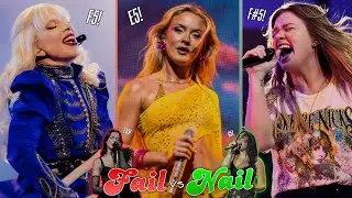 FAMOUS SINGERS | Fail Vs Nail!! (2025 Vocals | Bb4 - E6)