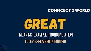 What Does  great   Means || Meanings And Definitions With  great    in ENGLISH