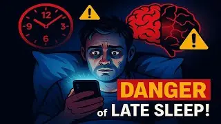 Dangers of Sleeping Late at Night | How It Slowly Destroys Your Brain & Body!