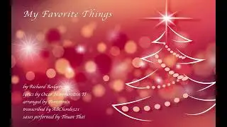 My Favorite Things PTX for Sax Quartet