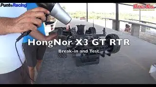 Prueba del HONG NOR X3 GT RTR Nitro ! Rodaje y puesta en pista de un COCHE RC gasolina 100% de serie