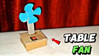 Powerful Table Fan Kaise Banaen | Mini Table Fan Kaise Banaen Ghar Par | Air Cooler Kaise Banaen 