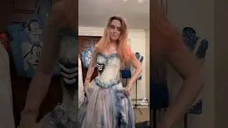 Finishing my corpse bride dress after 2 years!! 