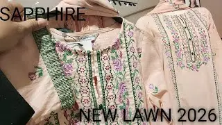 Sapphire beautiful New lawn collection 2026