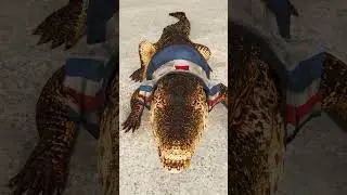 Petting Crocodile Far Cry 6 4K 60 FPS #crocodileattacks #crocodile #pettinganimal #farcry6 #wildlife