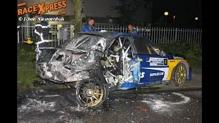 Rally Retro Report. Afl. 1494.  Crash Mark van Eldik. ELE-Rally 2008 (beelden na de crash)