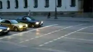 M5 M3 traffic light race