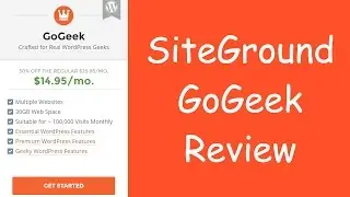 SiteGround GoGeek Review - Semi-Dedicated Hosting