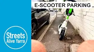 E-scooter parking