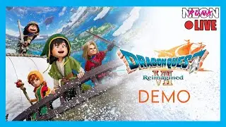 Dragon Quest VII Reimagined Demo (PC) Shadow Drop // Full Playthrough, Livestream