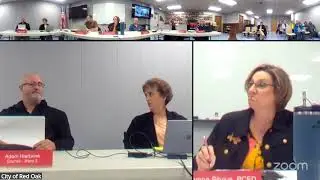 City of Red Oak's Zoom Meeting