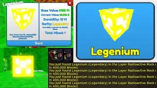 [💥RELEASE💥] Miners World - Roblox - 4TH LEGENDARY! - Legenium