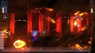 Mega Man 11 Walkthrough Boss Fight - Defeat Torch Man (Casual Mode)