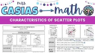 Characteristics of Scatter Plots | 8th Grade Math Pre-Algebra