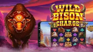 🐃 WILD BISON CHARGE (PRAGMATIC PLAY) 🐃 FIRST LOOK! 🐃 NEW SLOT! 🐃
