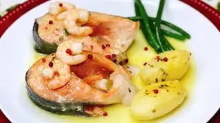 Salmón en Salsa de Cava | Una Chef en la Cocina