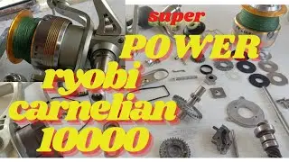 ryobi carnelian 10000 , rell kuat super power. review dan maintenance
