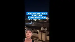 Dove Rapture Confirmation in Jerusalem Live Stream