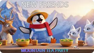 New Friends at the Mountain Farm! 🦌 | Penguin&rsquo;s Secret Garden Party (ASMR) Episode 3 