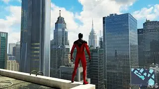 Marvel&rsquo;s Spider-Man Remastered - Scarlet Spider II Suit - Open World Free Roam Gameplay