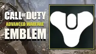 COD AW / Call of Duty Advanced Warfare : Destiny Logo Emblem Tutorial