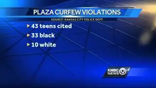 Police release curfew violation statistics