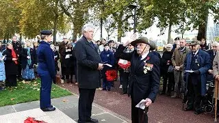 Remembrance Sunday - Chindit Special Force Burma - Moving Ceremony