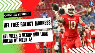 Безумие свободных агентов UFL! | Топ-25 безумия AP | Обзор и превью недели NFL