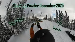Mustang Powder Cat Skiing December 2025 Small Groups Steep Chutes