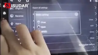 How to enable video if video display is disabled on driving mode ?