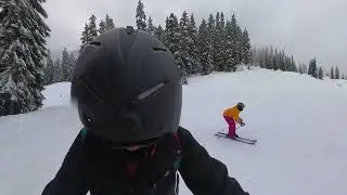 Jan 3 2026 - Surya n Dhruvin skiing Hogsback + Terrain park #skiing #stevenspass