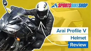 Arai Profile V motorcycle helmet review - Sportsbikeshop