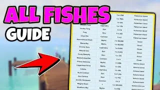ALL FISHES - Locations and Drop Rates Explained [FISH IT] Roblox