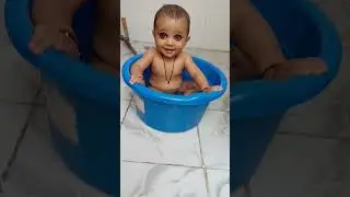 baby bath time