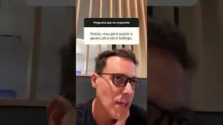 Pastor Andr&eacute; Valad&atilde;o responde no Instagram