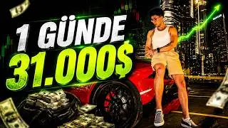 1 G&Uuml;NDE TRADE YAPARAK 31.000$ KAZANDI! (19 YAŞINDA)