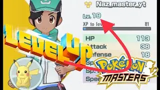 How To Level Up on Pok&eacute;mon Masters without battling