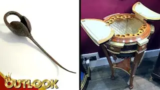 What Is This MYSTERIOUS Ancient Thing Found In The UK And This Furniture With A Padded Interior?