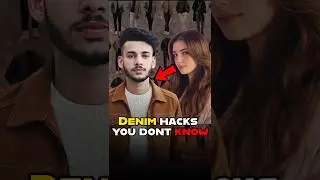 Denim hacks you don't know | #denimfashion