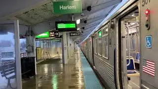 CTA Green Line Ride From Ashland/63rd To 43rd 5000 Series Bombardier 2009-2015 #5071 1/25/23