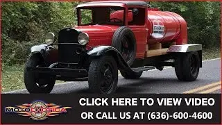 1931 Ford Model AA Tanker (SOLD)