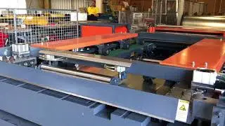 Steelmaster Industrial  HVAC Duct Manufacturing Line 6. Model: SM-CAL6-