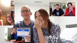 TELLING OUR FAMILY WE'RE PREGNANT // Alternative Grandma & Grandpa Names